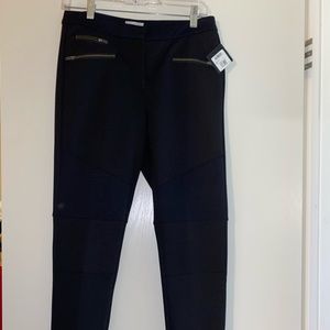 Ladies Black Stretch Knit Dress Pants